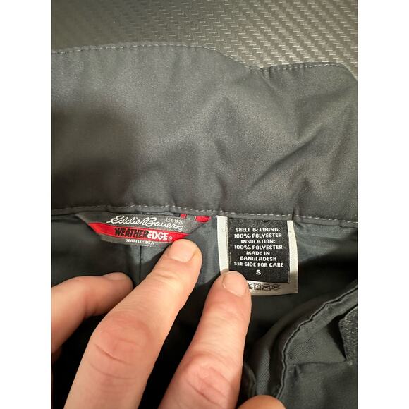 Eddie Bauer Grey Weather Edge Snow Ski Pants Womens Size Small - Picture 2 of 11